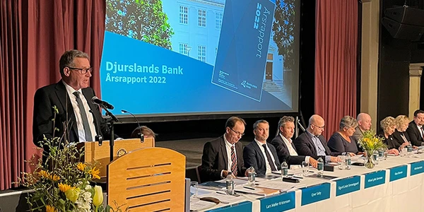 CEO+Lars+Møller+Kristensen+til+generalforsamling+i+Djurslands+Bank