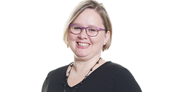 Pia Melsen Braûner, HR-ansvarlig i Djurslands Bank. 