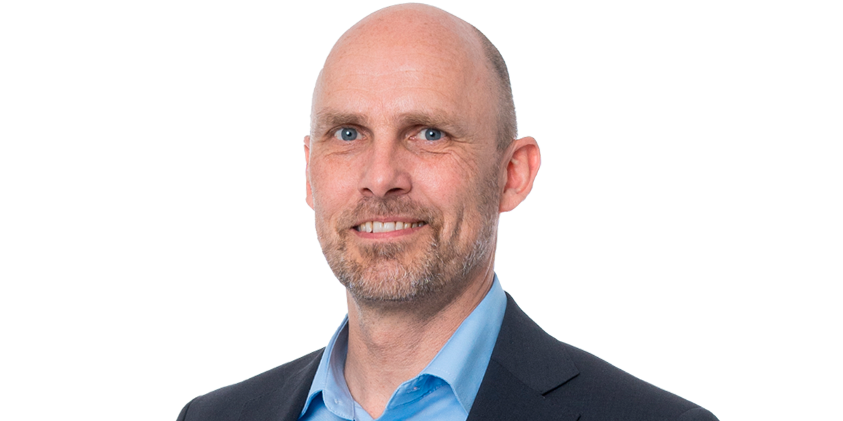 Helge Stentoft Ganderup, Erhvervskundechef i Djurslands Bank. 