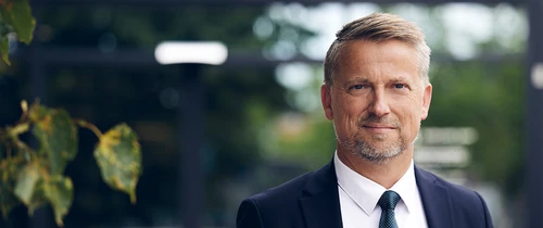 Sigurd Bohlbro Simmelsgaard, Adm. Direktør, CEO i Djurslands Bank.