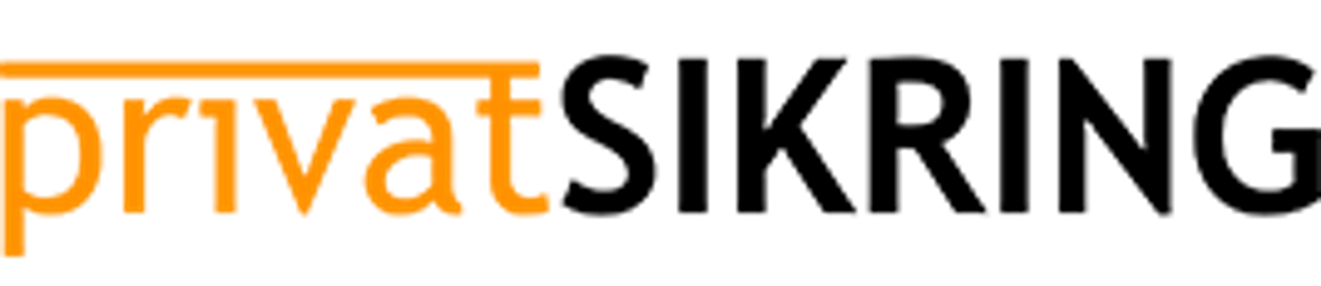 Privatsikring logo. 