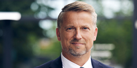 Sigurd Bohlbro Simmelsgaard, Adm. direktør og CEO i Djurslands Bank. 